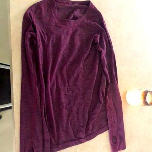 Lululemon long sleeved shirt